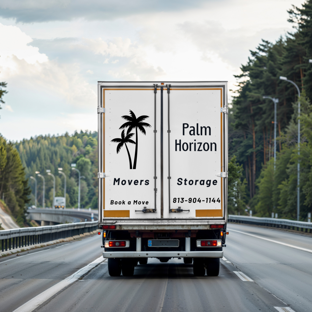 palm Horizon trucks on the road